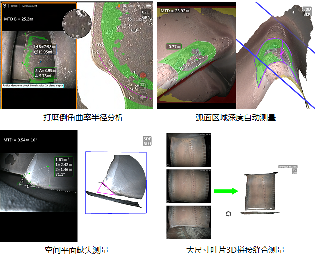 三維測量工業(yè)內窺鏡的測量應用