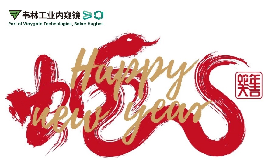 韋林公司祝您：蛇年大吉,福滿乾坤！